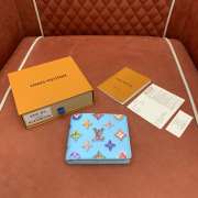 Uubags Louis Vuitton M28042 Slender Wallet In Blueberry 11x8.5x2cm - 1