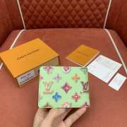 Uubags Louis Vuitton M28042 Slender Wallet In Pistachio Green 11x8.5x2cm - 6