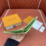Uubags Louis Vuitton M28042 Slender Wallet In Pistachio Green 11x8.5x2cm - 4