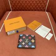 Uubags Louis Vuitton M28283 Slender Wallet In Chocolate Brown 11x8.5x2cm - 1