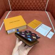 Uubags Louis Vuitton M28283 Slender Wallet In Chocolate Brown 11x8.5x2cm - 2