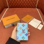 Uubags Louis Vuitton M28045 Pocket Organizer Wallet In Blueberry 7.5x11.1x1cm - 6