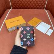 Uubags Louis Vuitton M28282 Pocket Organizer Wallet In Chocolate Brown 7.5x11.1x1cm - 6