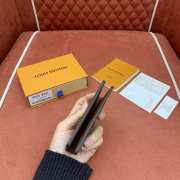 Uubags Louis Vuitton M28282 Pocket Organizer Wallet In Chocolate Brown 7.5x11.1x1cm - 4