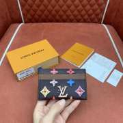 Uubags Louis Vuitton M28284 Bosch Card Holder In Chocolate Brown 11x7x1.5cm - 3