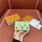 Uubags Louis Vuitton M28046 Bosch Card Holder In Pistachio Green 11x7x1.5cm - 6