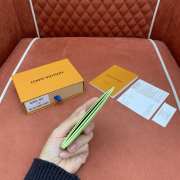 Uubags Louis Vuitton M28046 Bosch Card Holder In Pistachio Green 11x7x1.5cm - 4
