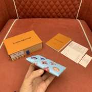 Uubags Louis Vuitton M28045 Bosch Card Holder In Blueberry 11x7x1.5cm - 3