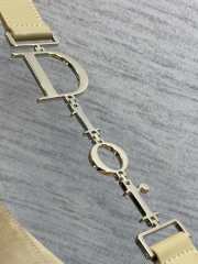 Uubags Dior Large Hobo Bag in Beige Suede & Smooth Calfskin With Gold Hardware 39x29x11cm - 2