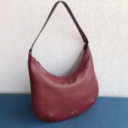 Uubags Manu Atelier Manu Large Hobo Bag In Burgundy 35x29cm - 5