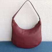 Uubags Manu Atelier Manu Large Hobo Bag In Burgundy 35x29cm - 3