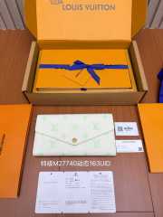 Uubags M27740 Sarah Wallet In Milky White/Green 19x10.5x2cm - 5