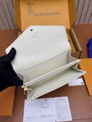 Uubags M27740 Sarah Wallet In Milky White/Green 19x10.5x2cm - 3