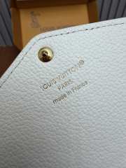 Uubags M27740 Sarah Wallet In Milky White/Green 19x10.5x2cm - 2