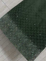 Uubags Gucci Green Embroidered GG Canvas Mini Dress  - 5