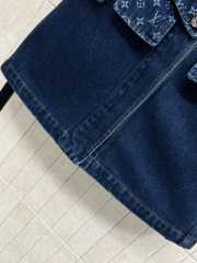 Uubags Louis Vuitton 1AJGE8 Denim Mini Skirt - 2
