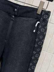Uubags Louis Vuitton 1AIPWV Denim-Effect Softshell Ski Pants In Dark Grey - 3