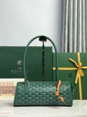 Uubags Goyard Bonbonnière bag in green 30x10.5x12cm - 1