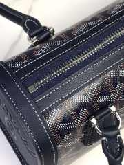 Uubags Goyard Bonbonnière bag in navy blue 30x10.5x12cm - 4
