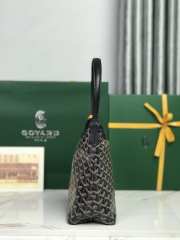 Uubags Goyard mini Bohème hobo bag in black 26x11x22cm - 6