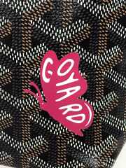 Uubags Goyard mini Bohème hobo bag in black 26x11x22cm - 4