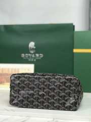 Uubags Goyard mini Bohème hobo bag in black 26x11x22cm - 3