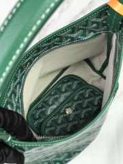 Uubags Goyard mini Bohème hobo bag in green 26x11x22cm - 6