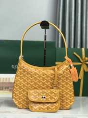 Uubags Goyard mini Bohème hobo bag in yellow 26x11x22cm - 1