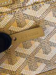 Uubags Goyard mini Bohème hobo bag in yellow 26x11x22cm - 5