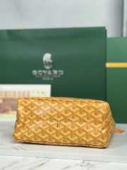 Uubags Goyard mini Bohème hobo bag in yellow 26x11x22cm - 4