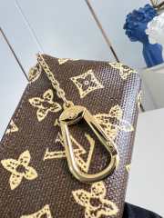 Uubags Louis Vuitton M27671 Key Pouch Monogram Origine Ebene 12x7x1.5cm - 6