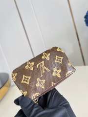 Uubags Louis Vuitton M27671 Key Pouch Monogram Origine Ebene 12x7x1.5cm - 5