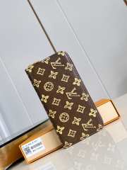 Uubags Louis Vuitton M27683 Zippy Wallet Monogram Origine Ebene 19.5x10.5x2.5cm - 1