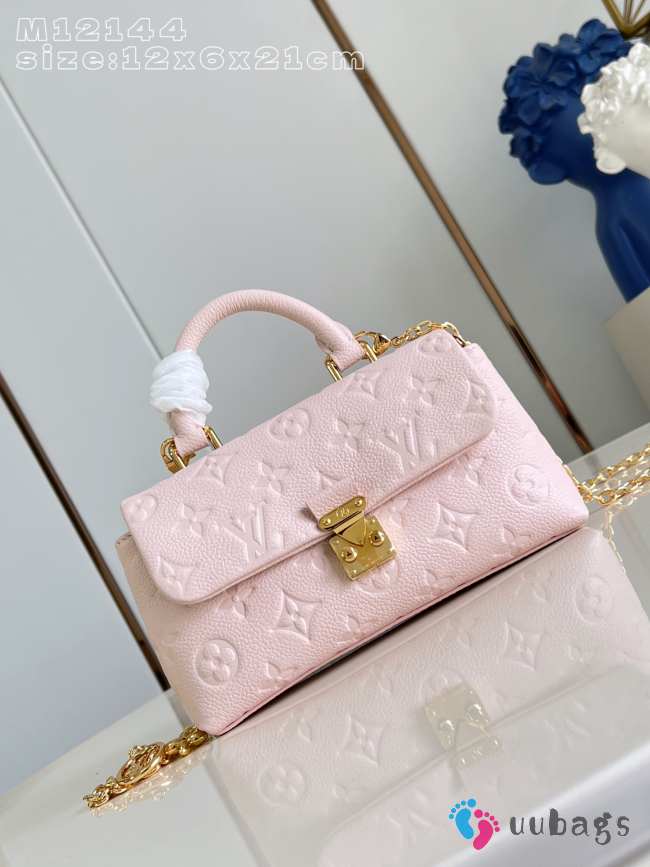 Uubags Louis Vuitton M12144 Madeleine Nano Bag In Light Pink 21x12.5x6cm - 1