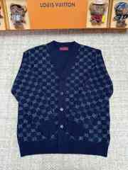 Uubags Gucci GG double wool knit jumper in dark blue  - 1