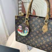 Uubags Louis Vuitton Round Coin Purse Monogram Vivienne Wisteria Pink  - 3