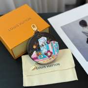 Uubags Louis Vuitton Christmas Animation Tokyo Round Coin Purse in Blue - 2