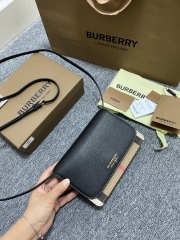 Uubags Burberry Black Hampshire Cross Body Bag 19x13.5x4.5cm - 4