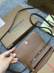 Uubags Burberry Brown Hampshire Cross Body Bag 19x13.5x4.5cm - 6