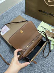 Uubags Burberry Brown Hampshire Cross Body Bag 19x13.5x4.5cm - 4