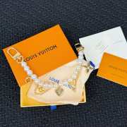 Uubags Louis Vuitton Pearl Heart Keychain - 2