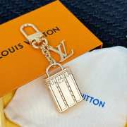 Uubags Louis Vuitton Pearl Heart Trunk Lock Keychain - 6