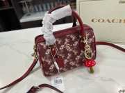 Uubags Coach Rowan Satchel Small Bag With Horse And Carriage Print 17x12x10cm - 6