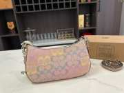 Uubags Coach Mini Teri Shoulder Bag In Rainbow Signature Canvas 16x14cm - 2