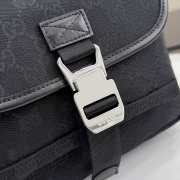 Uubags Gucci GG canvas small tote bag in black GG canvas 23x21x11cm - 3