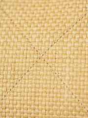 Uubags Chanel Shopping Bag Braided Raffia, Calfskin & Gold-Tone Metal In Beige 28x20x7cm - 4