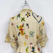 Uubags Alemais Quinn floral linen midi dress - 3