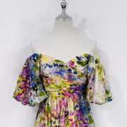 Uubags Aje Adina Midi Dress In Colour Lavandula - 4