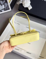 Uubags Chanel mini clutch with leather strap in pale gold 11.5x17x5cm - 2