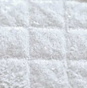 Uubags Chanel flap bag quilted sequins & gold-tone metal in white 17.5x19x7cm - 6